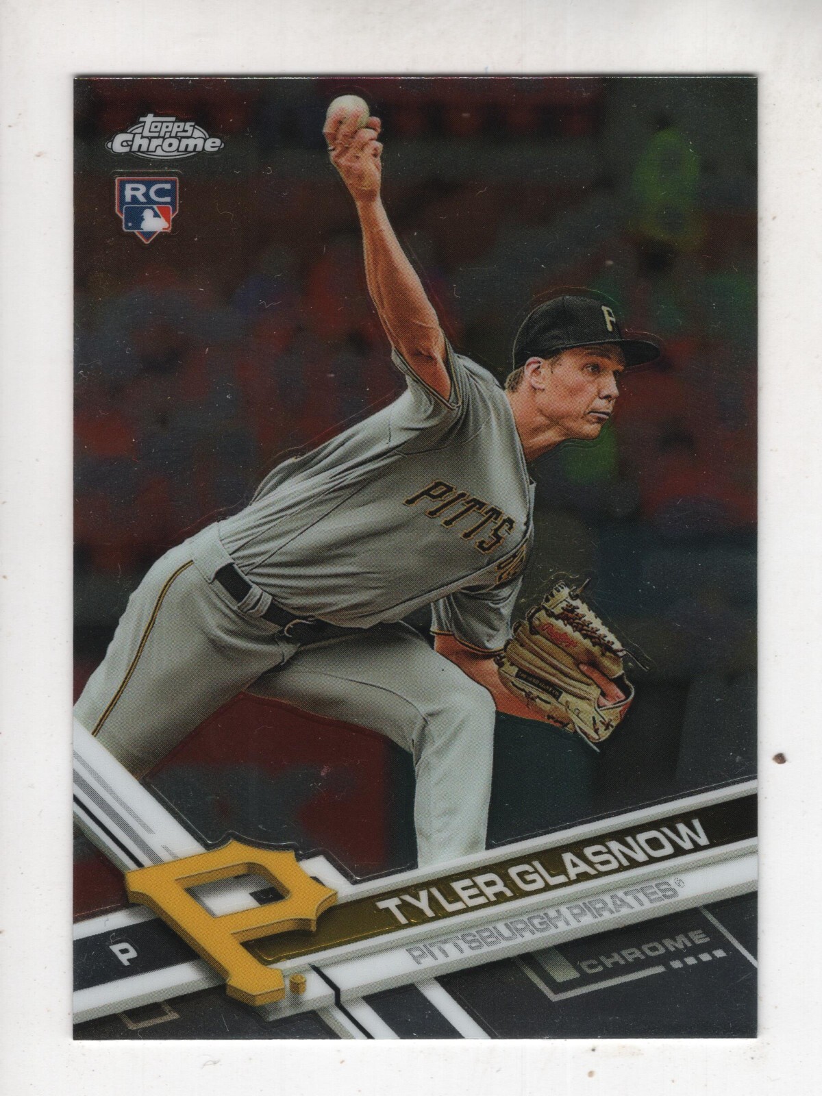 2017 Topps Chrome Tyler Glasnow Rookie #189 RC