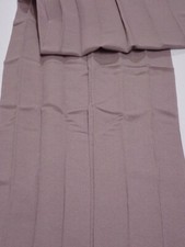 2V07z130 Japanese Kimono Crepe Silk FABRIC Plain Ash rose 81.9x14.0