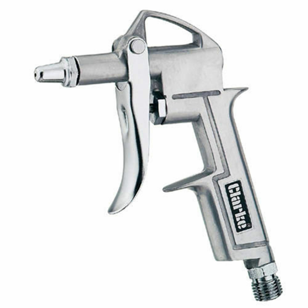 Clarke 25CN Short Nozzle Blow Gun ¼"" bsp airline connection quick trigger action