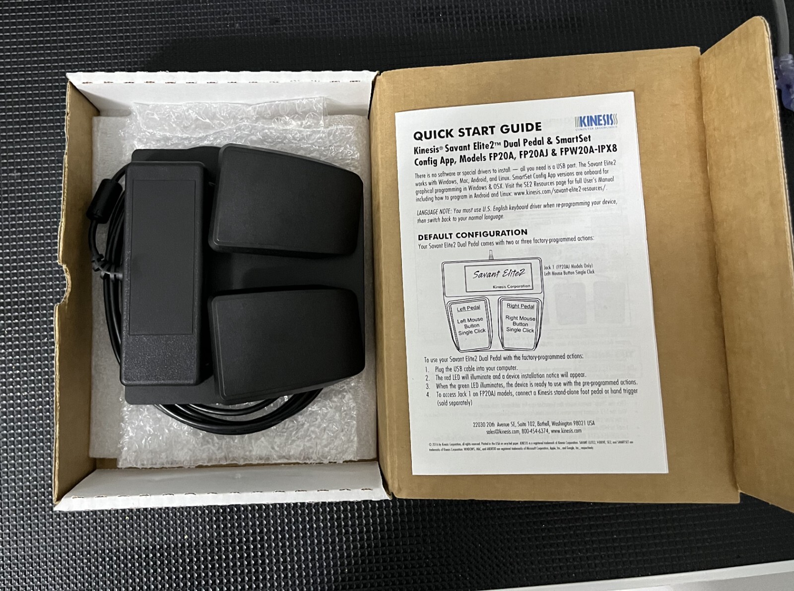 Savant Elite2 Dual Foot Pedal