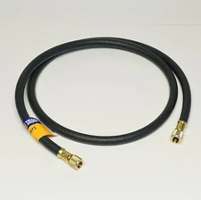 Yellow Jacket 15672 PLUS II 3/8" Charging/Vacuum Hose 72" with Straight Fittings