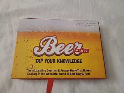 Beer Smarts Tap Your Own Knowledge Question & Answer Card Game