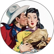 Slipmat Slip Mat for any Felt 7" Turntable 45 DJ Record Player New WILD WEST 73