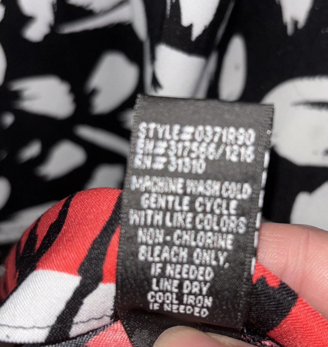 ALYX Abito Alex nero bianco corallo vestito a tubino taglia 14