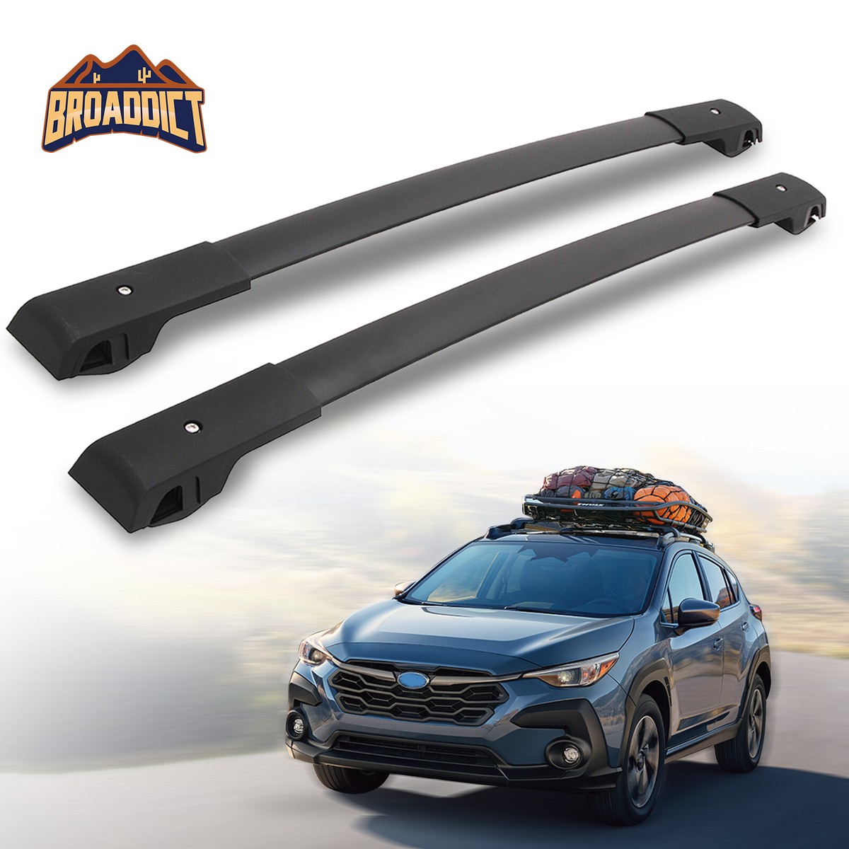 Cross Bar Roof Rack Rail Luggage Baggage for 2024 2025 Subaru XV