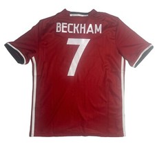 Adidas jersey, Manchester United, youth small, new/tag, David Beckham/C.RONALDO