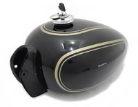 FüR Royal Enfield Benzin Benzintank Mit VerschließBar Chrom Kappe & SchlüSsel