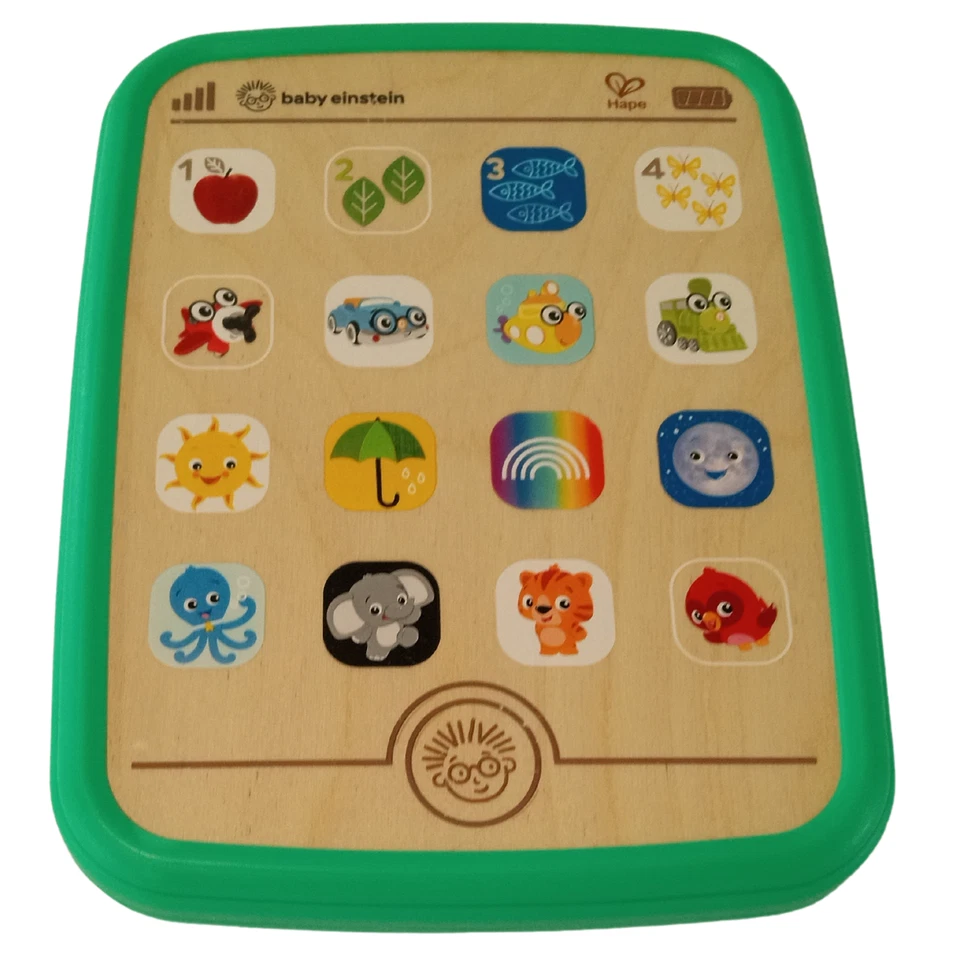 Tableta de juguete educativo Baby Einstein Hape Magic Touch Curiosity Foto 2 de 4