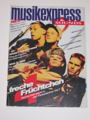 Musikexpress 5 /1993 - Fanta 4, Metallica, Chris Isaak, Terence Trend D`ÀRBY...