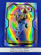 2021 #84 Ruthy Hebard WNBA Panini Prizm Basketball Silver Prizm Sky