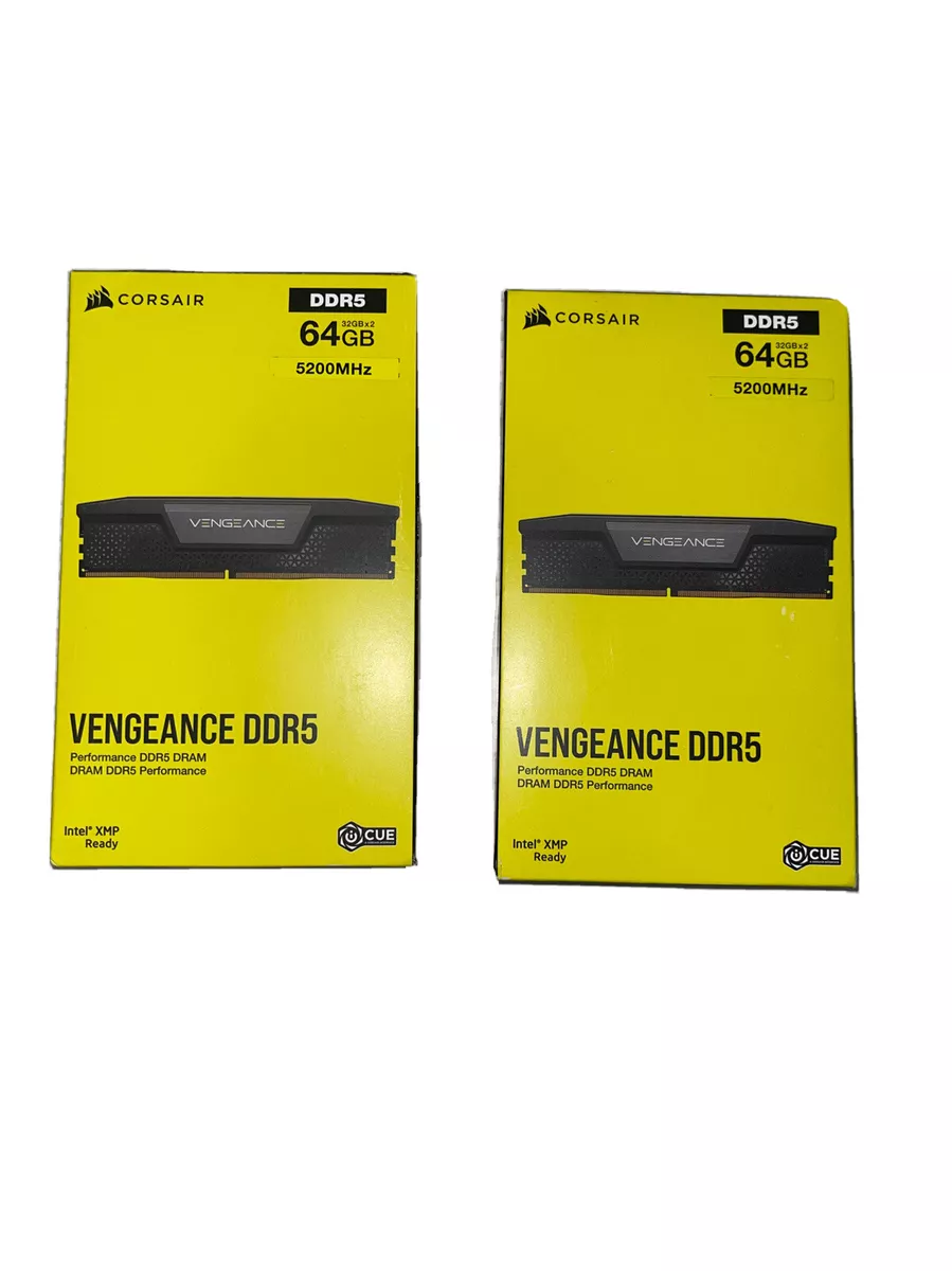 CORSAIR VENGEANCE DDR5 64gb (32gbx2) 5200mhz