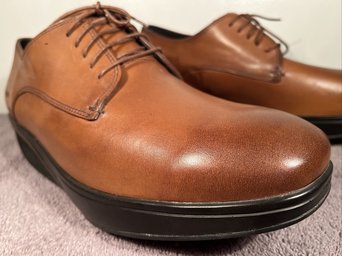 MBT Mens Brown Leather Rocker Sole Oxford Dress Shoes 400245-99 Size 10-10.5 MBT NWOB brown  main image 3