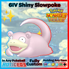 ✨Shiny Slowpoke 6IV✨ Pokemon Scarlet & Violet  🚀Fast🚀