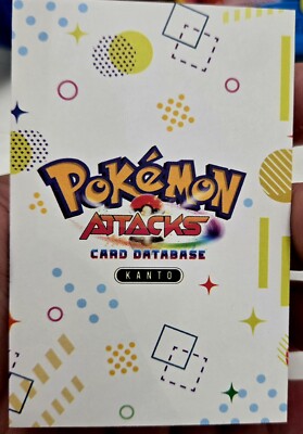Pikachu Pokemon Database Attacks Set Cracked Ice Gold Holo