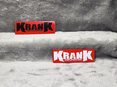 KranK Amplifiers Sticker Set