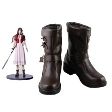 Aerith Gainsborough Shoes Cosplay Final Fantasy VII Remake Boots