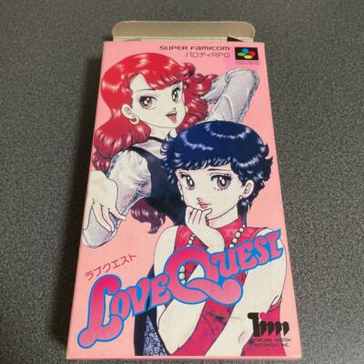 Love Quest SFC Super Nintendo 1995 Japanese Ver. Shipping from