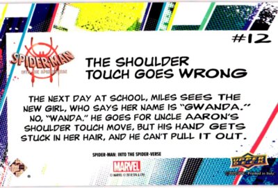 2022 Upper Deck Spider-Man: Into the Spider-Verse #12 - Peter