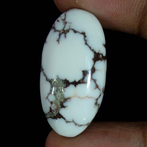 Natural Wild horse (Arizona) Magnesite Jasper Cabochon Gemstone White Red - Picture 11 of 22