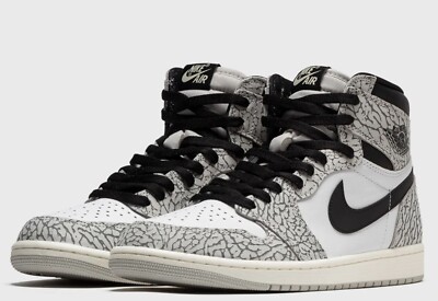Jordan 1 High OG DZ5485-052 WHITE CEMENT 2023 EU Größe 45 -US 11