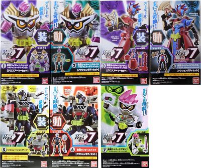 Moving Kamen Rider Ex -Aid STAGE7 [All 7 types of sets (Ex -Aid