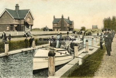 RP00995 - The New Lock at Teddington - Foto 6x4
