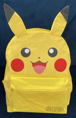 Brandneu Nintendo X Pokémon Pikachu Rucksack #025 Unisex Geschenk schneller Versand