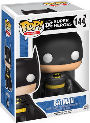 Funko POP BATMAN バットマン　フィギュア　144 ポップ DC Super Heroes - Batman 144 - Funko Pop! - Vinyl Figur | eBay