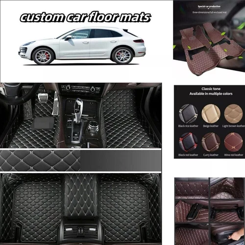 Custom Fit For Infiniti All Models Car Floor Mats Luxury Carpets All Weather Rug - Bild 10 von 76