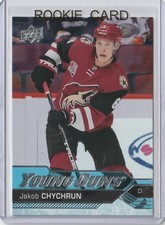 2016-17 UD Upper Deck Young Guns Jakob Chychrun Rookie Card RC #206 Mint. rookie card picture