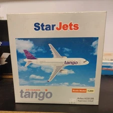 StarJets 1:200 scale model AC tango A320-200 Commercial Airliner C-FLSF