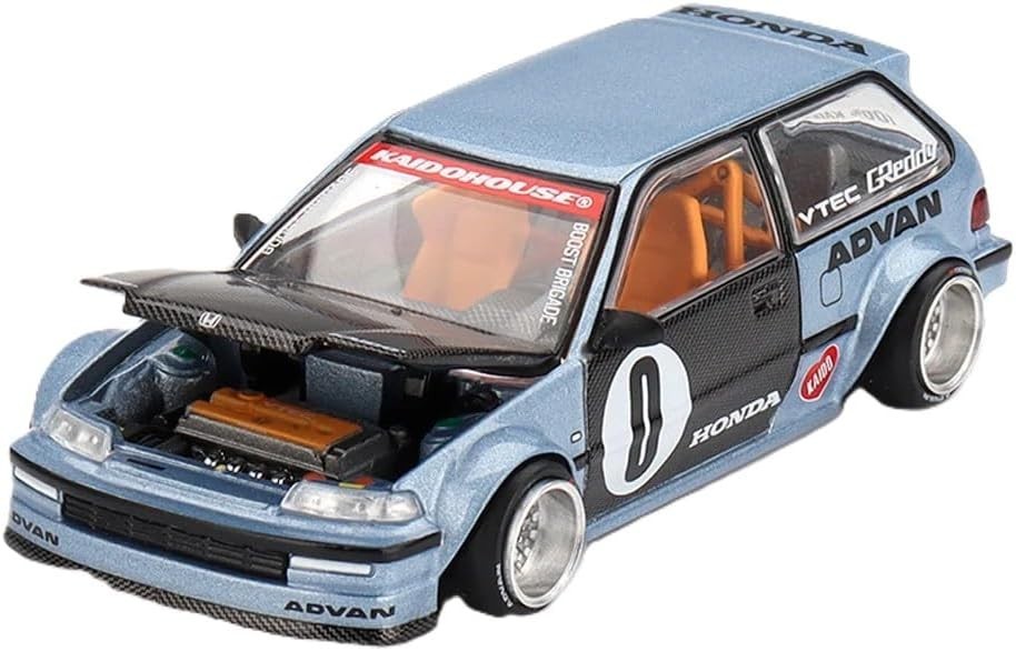 Kaido House x Mini GT 1:64 Honda Civic (EF) Kaido Roulette V1