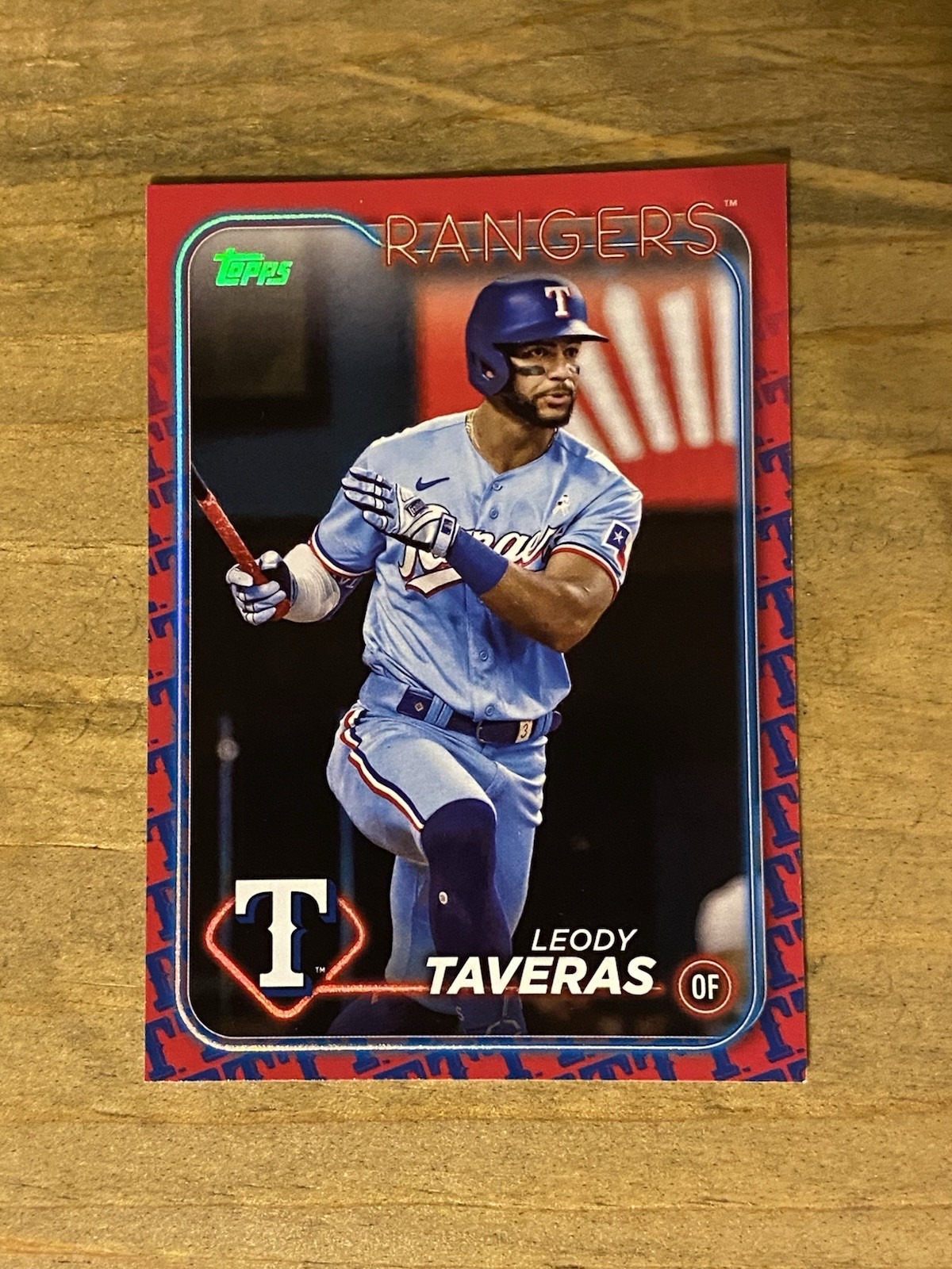 2024 Topps Series 1 - Leody Taveras #199 Team Color Border