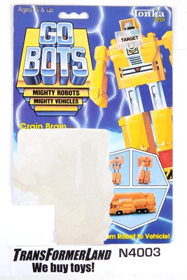 Crain Brain Package Regular Tonka Gobots