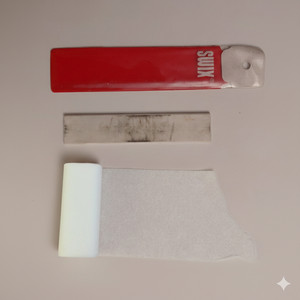 Swix Bundle: Fine Ceramic Stone & Fiberlene Towel Edge Sharp Polish Deburr Wax