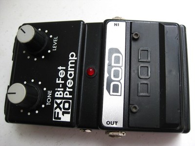 Vintage DOD FX10 Bi-Fet Preamp Guitar Effect Pedal USA