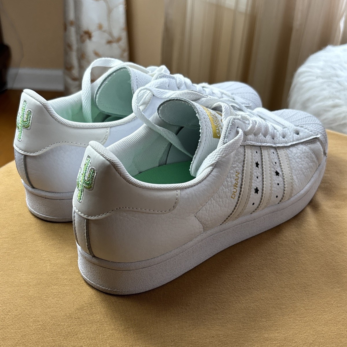 adidas gazelle silver green womens AVAVAV Superfinger Superstar Shoes (JP7141-BLACK)