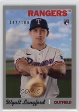 2024 Topps Transcendent Collection VIP Party 42/100 Wyatt Langford #WL-1970 1cc7