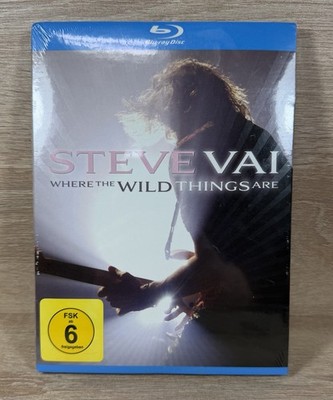 STEVE VAI - WHERE THE WILD THINGS ARE/2XBLU-RAY 2 BLU-RAY NEU 