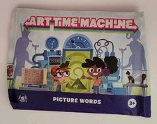 2023 Wendy’s Kids Meal Art Time Machine “Picture Words” Purple Pack Kit
