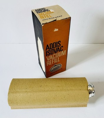 Vintage 60er/70er Addis Isovac Vakuum Nachfüllflasche 36 flüssige Unzen verpackt unbenutzt