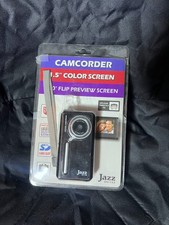Jazz DV152 Digital Camcorder Black 1.5" Color Screen 30FPS w/ Wrist Strap