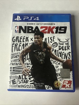 NBA 2K19 - Sony PlayStation 4 Disk Just Needs A Wipe Ps4