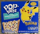 NEW FROSTED VANILLA CUPCAKE POP TARTS ONLY AT TARGET POKEMON 12 TOASTER PASTRIES