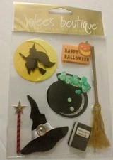 New Jolee's  Boutique Vintage Halloween Scrapbook Stickers Spooky Fun