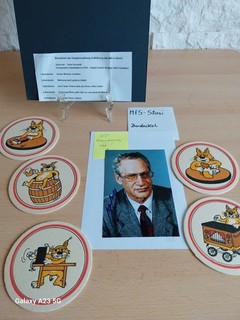 MARKUS "MISCHA" WOLF (†) (DDR MfS) signed by Artist 10x15 Foto BONUS !