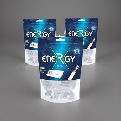 3x 100er Energy Plus CLIXX Filter Tips  ( 3er Pack )