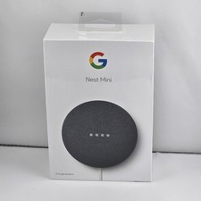Google Nest Mini (2nd Generation) Smart Speaker - Charcoal for