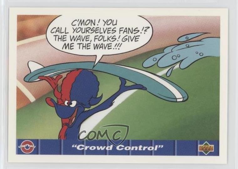 1992 Upper Deck Comic Ball IV Dan Marino Crowd Control #114 HOF 1z4