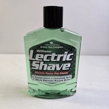 Williams Lectric Shave Electric Razor Pre-Shave 7fl oz New